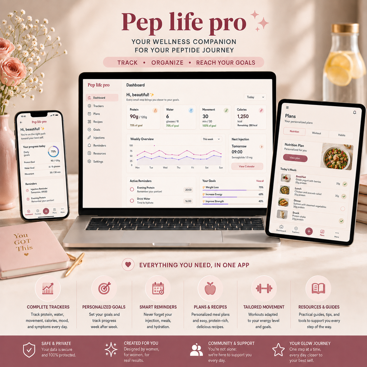 Pep Life Pro: your wellness companion app for your peptide journey